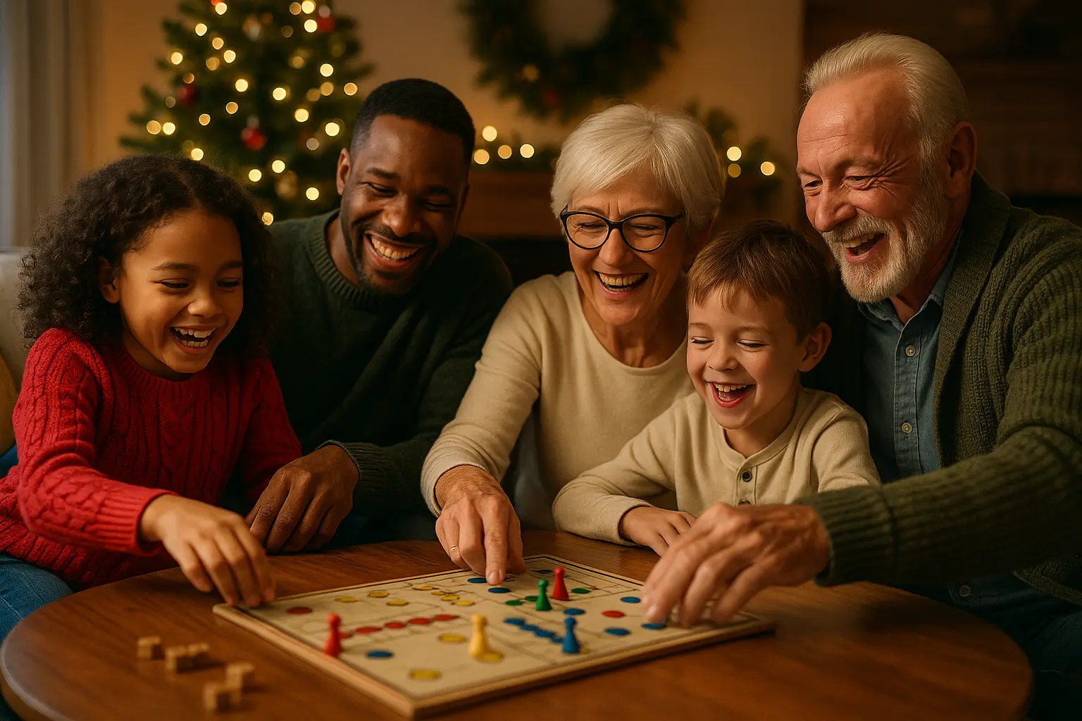 Jeux à faire en famille à Noël