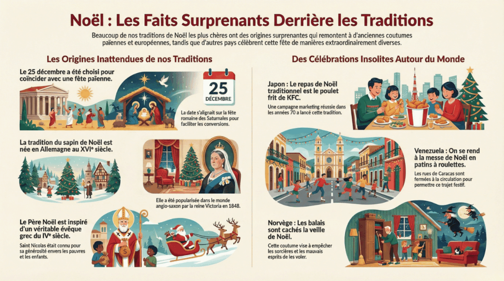 Noël à travers le monde