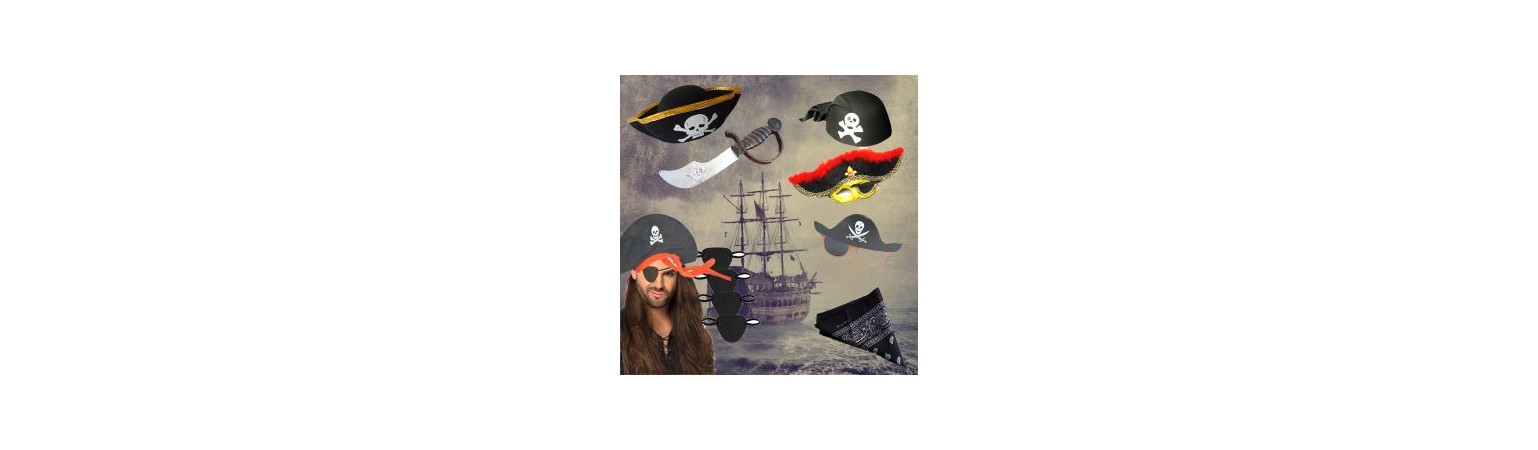 Soirée pirates : Accessoires et déguisements